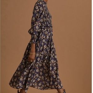 Anthropologie maxi dress